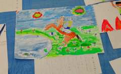 ワークショップ ”夢の日記を描こう”